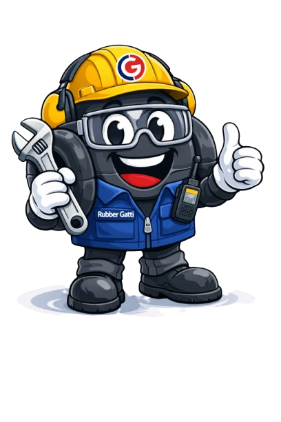 Mascote Rubber Gatti